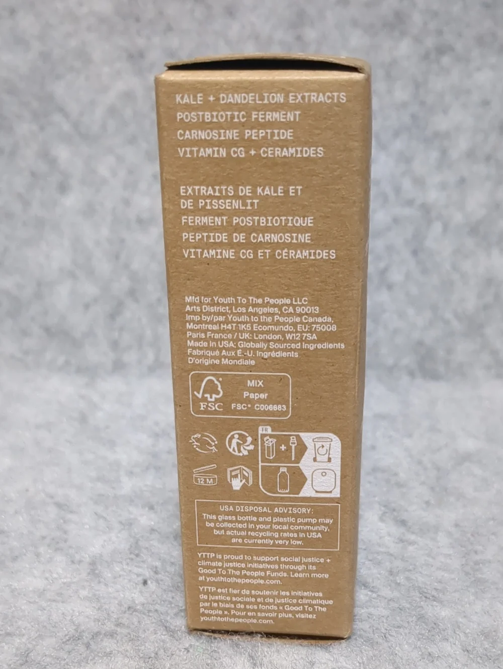 Youth To The People KALE SUPERFOOD SKIN DRIP SMOOTH + GLOW SERUM 1oz. NWT